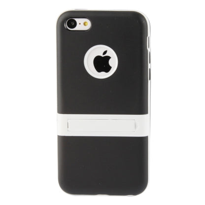 Schwarz mit Ständer Hülle Hard Case iPhone 5C