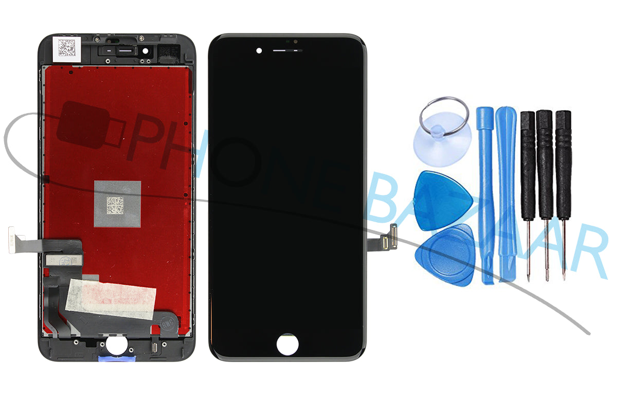 iPhone 8 Plus LCD AAA Display Schwarz + Werkzeug