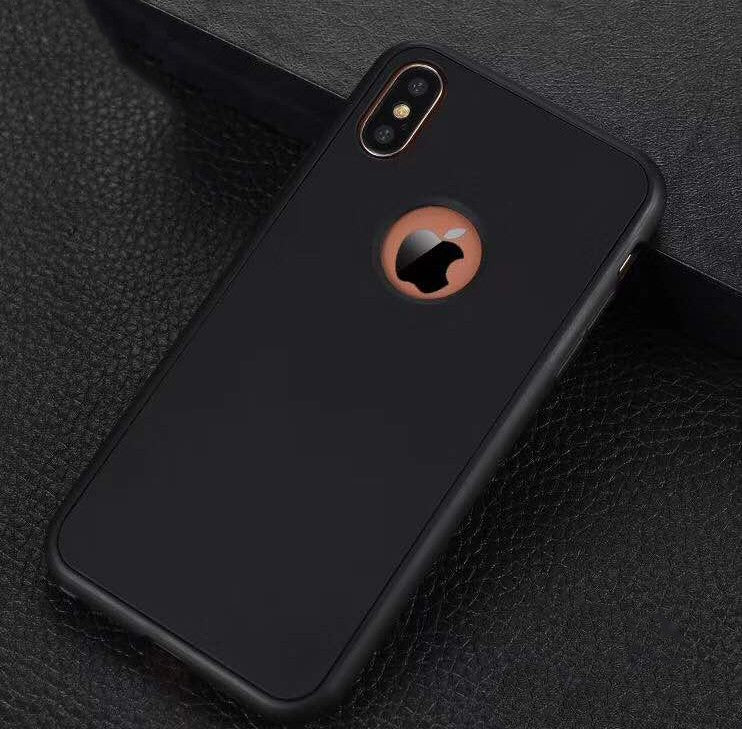 Schwarz 360° Full Cover Case iPhone X