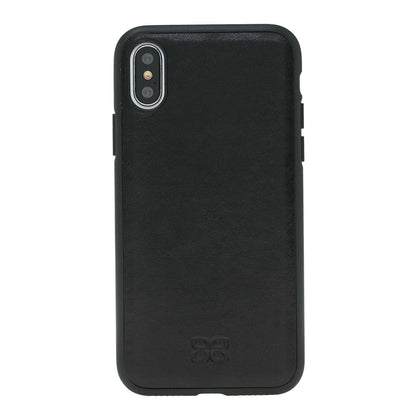 Bouletta Echt Leder Magic Wallet iPhone X Schwarz