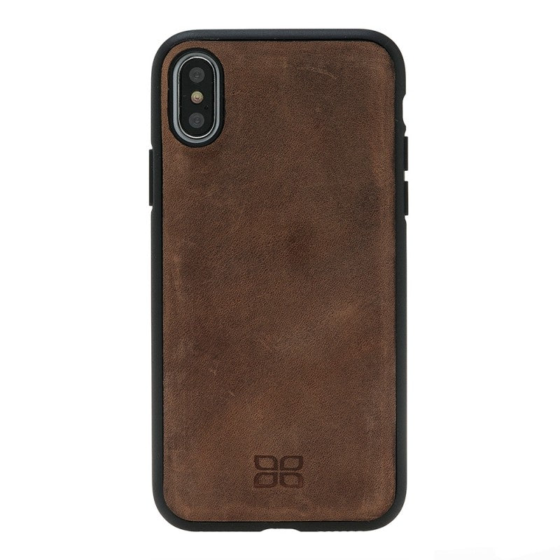 Bouletta Echt Leder Magic Wallet iPhone X Braun