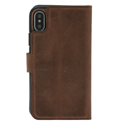 Bouletta Echt Leder Magic Wallet iPhone X Braun