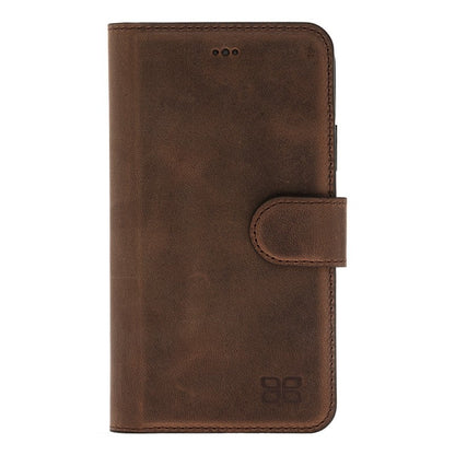 Bouletta Echt Leder Magic Wallet iPhone X Braun