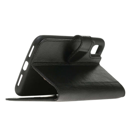 Bouletta Echt Leder iPhone X Book Wallet Schwarz