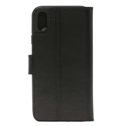 Bouletta Echt Leder iPhone X Book Wallet Schwarz