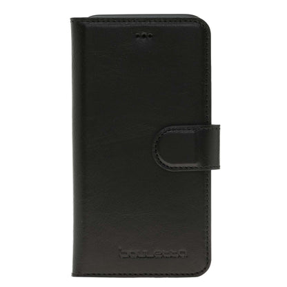 Bouletta Echt Leder iPhone X Book Wallet Schwarz
