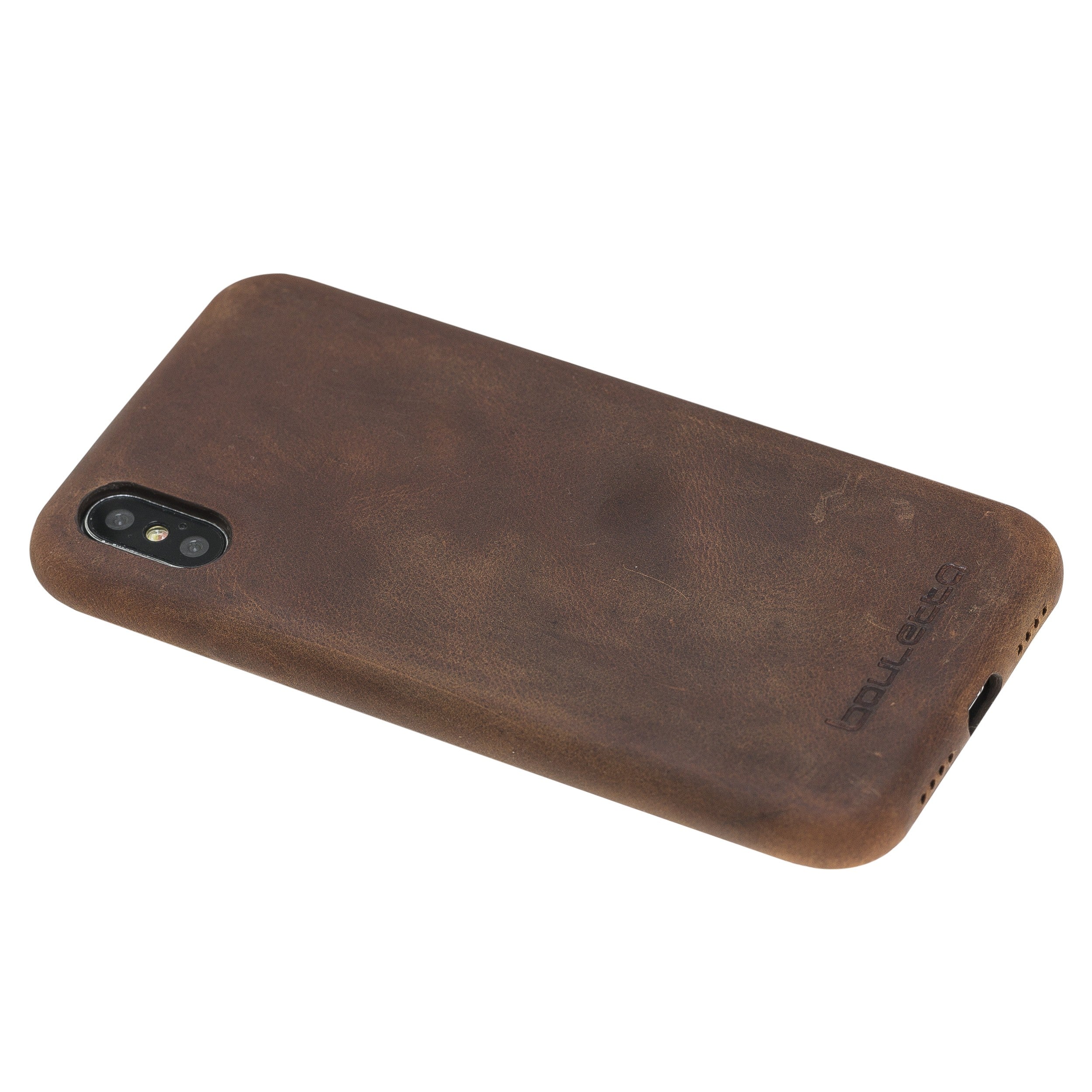 Bouletta Echt Leder Case iPhone X Ultra Cover Braun