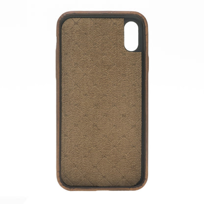 Bouletta Echt Leder Case iPhone X Ultra Cover Braun