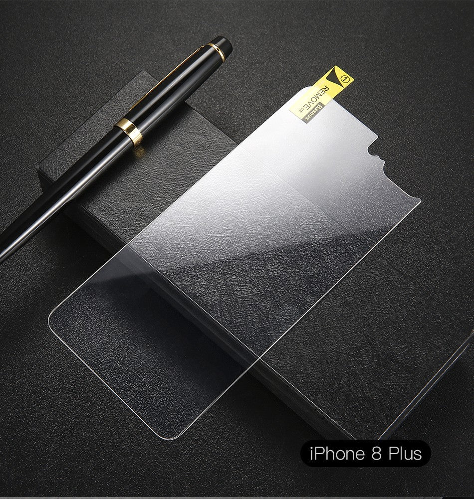 Baseus Panzerglas Rückseite Phone 8 Plus