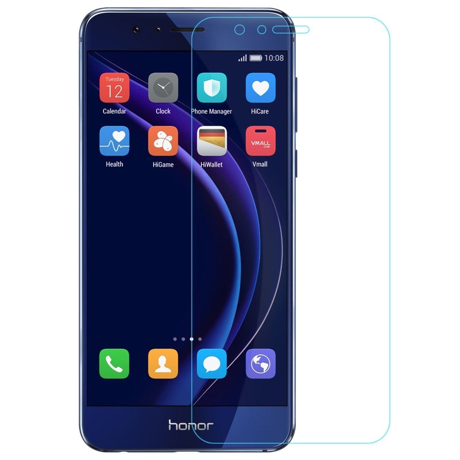 Huawei Honor 8 Panzerglas Tempered Glas Folie