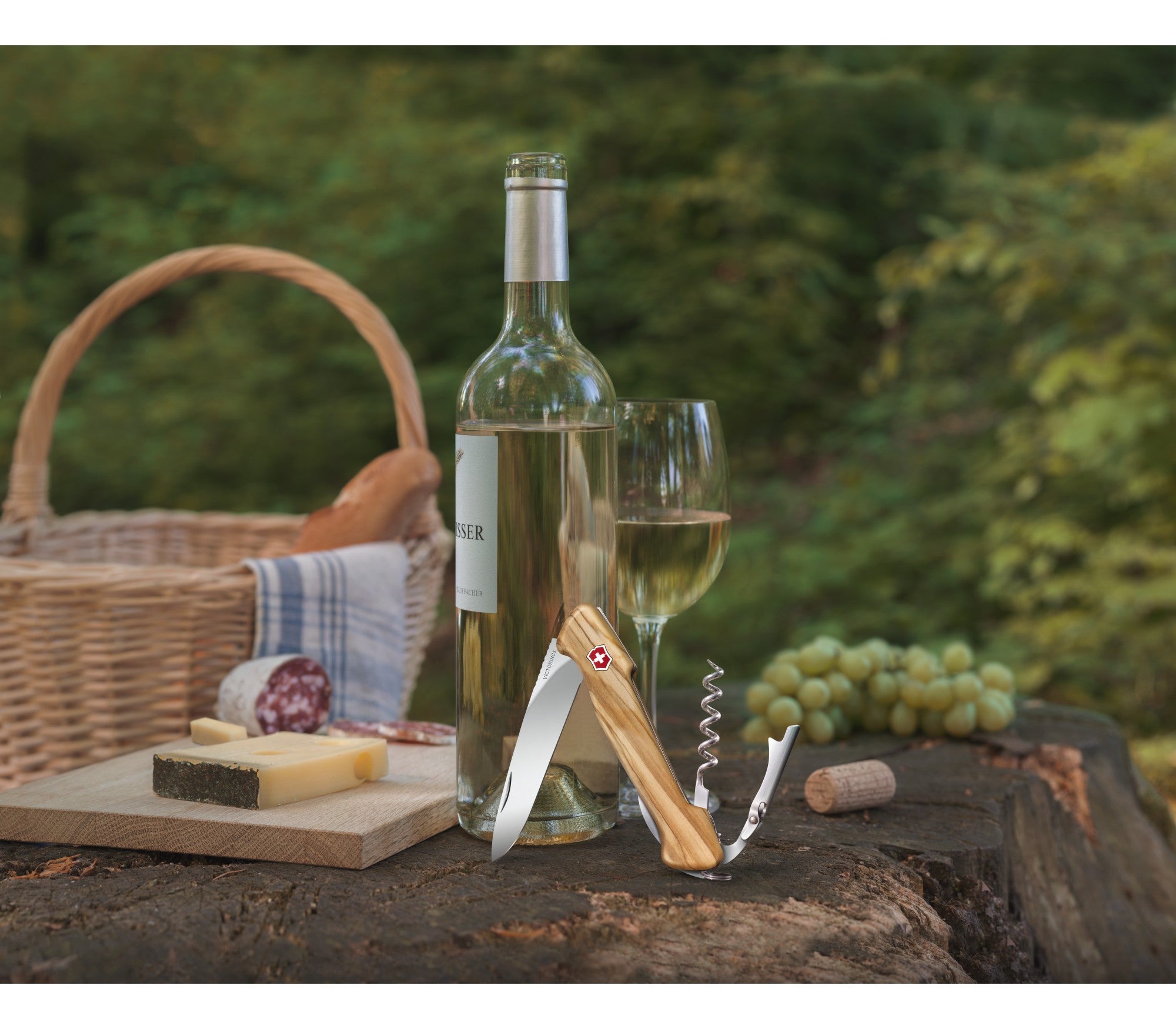 VICTORINOX "Wine Master" Olivenbaumholz
