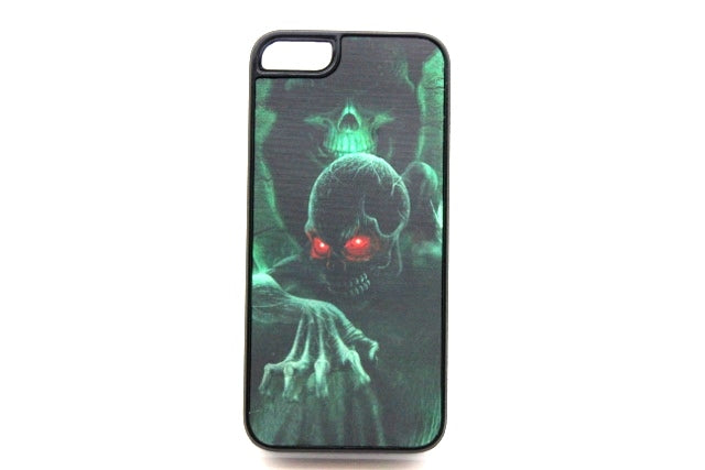 3D-Kopf Rote Augen Cover iPhone 5 / 5S / SE