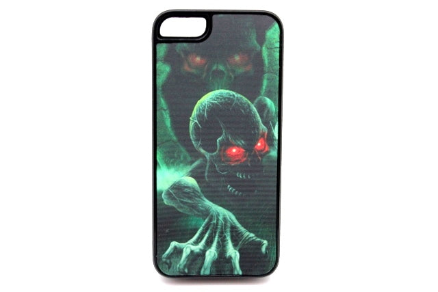 3D-Kopf Rote Augen Cover iPhone 5 / 5S / SE