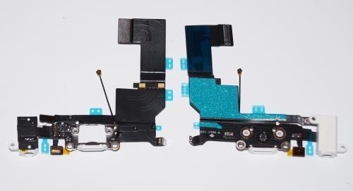 iPhone 5S Ladebuchse Weiss Dock Connector Audio Jack Flex