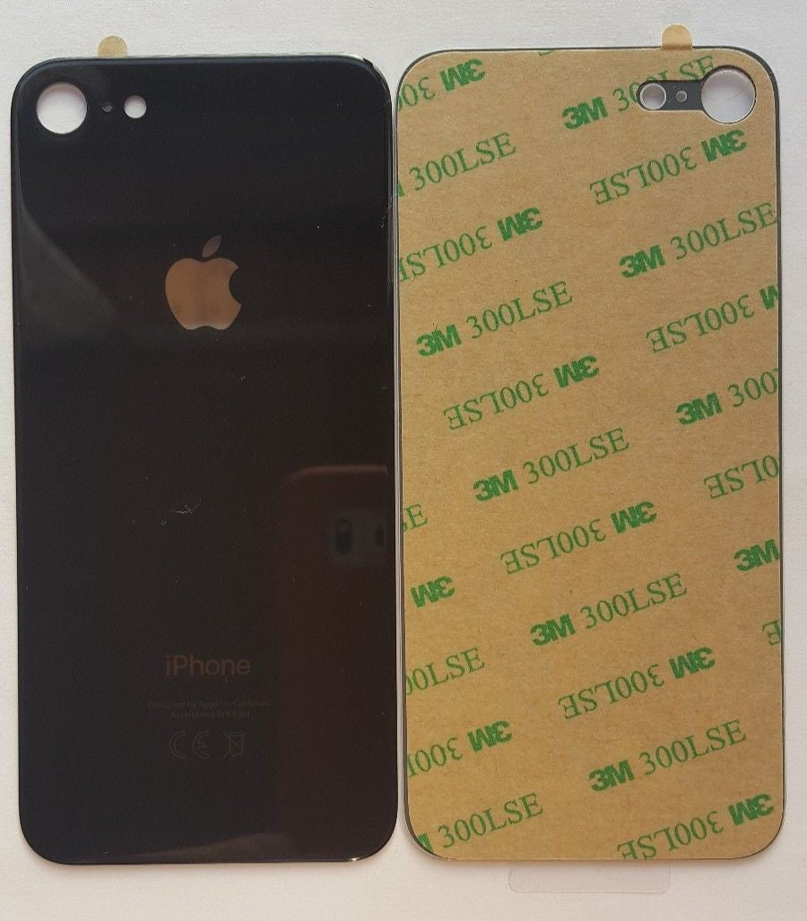 iPhone 8 Backglass Akku Deckel Schwarz