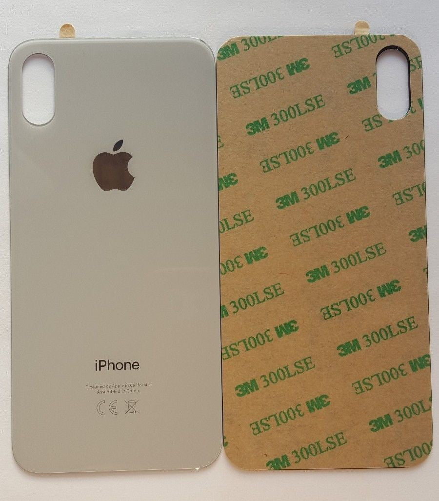 iPhone X Backglass Akku Deckel Weiss