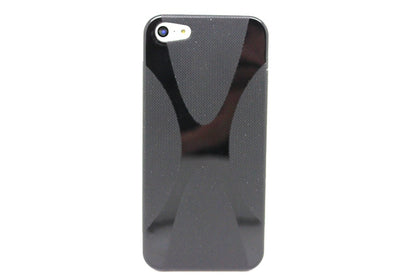Schwarz TPU Silikon Schutzhülle Case iPhone 5 / 5S / SE