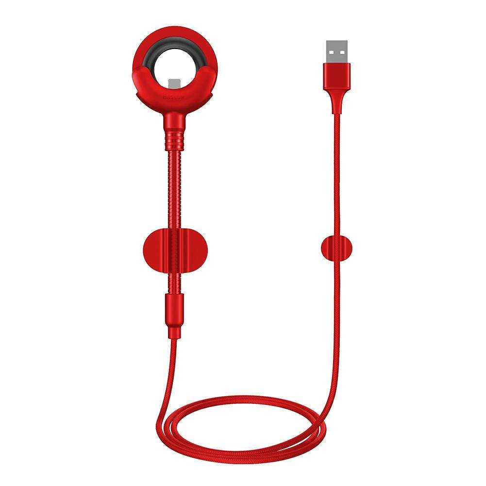 Baseus USB Lightning Autokabel Rot