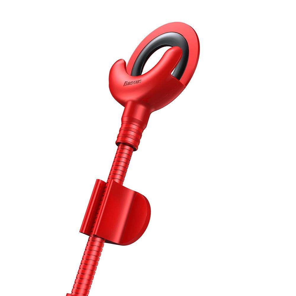 Baseus USB Lightning Autokabel Rot