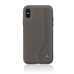 Mercedes Hard Case New Bow Walnut Brown iPhone X Black