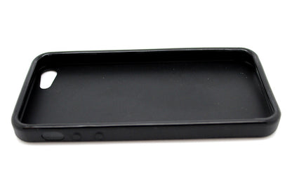 Schwarz TPU Silikon Schutzhülle Case für iPhone 5 / 5S / SE