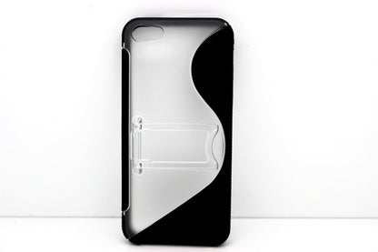 Sline mit Ständer Silikon Schutzhülle Case iPhone 5 / 5S / SE