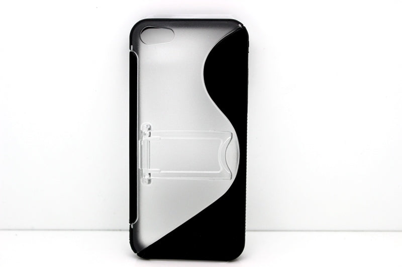 Sline mit Ständer Silikon Schutzhülle Case iPhone 5 / 5S / SE