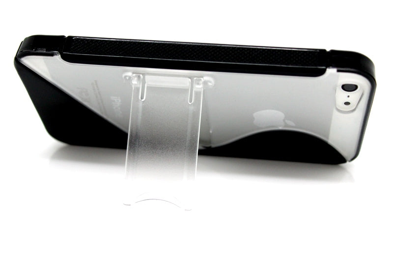 Sline mit Ständer Silikon Schutzhülle Case iPhone 5 / 5S / SE