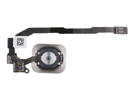 Homebutton knopf Flexkabel Touch ID Sensor Silber iPhone 5S
