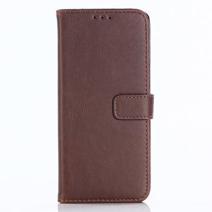 Leder Book Case Etui Galaxy S9 Braun
