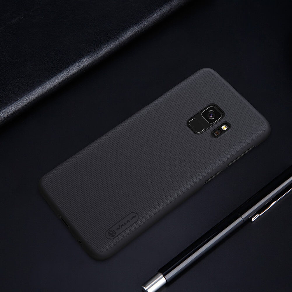 Nillkin Frosted Shield Matte Hülle Galaxy S9 Schwarz