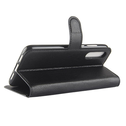 Leder Book Case Etui Huawei P20 Pro Schwarz