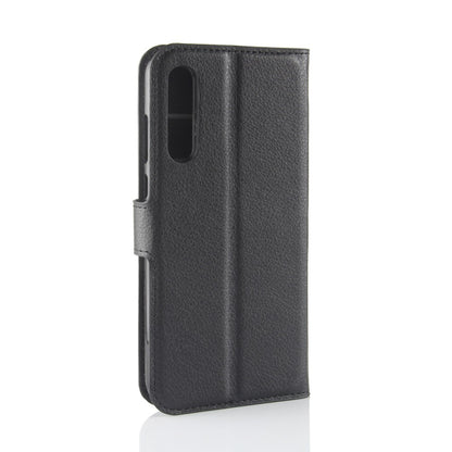 Leder Book Case Etui Huawei P20 Pro Schwarz
