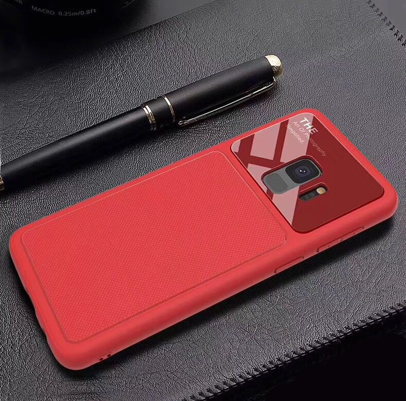 Dünnes Backcover Hardcase Galaxy S9 Rot