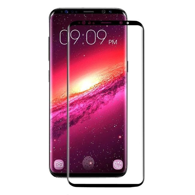 4D Panzer Glas Samsung Galaxy S9 Plus