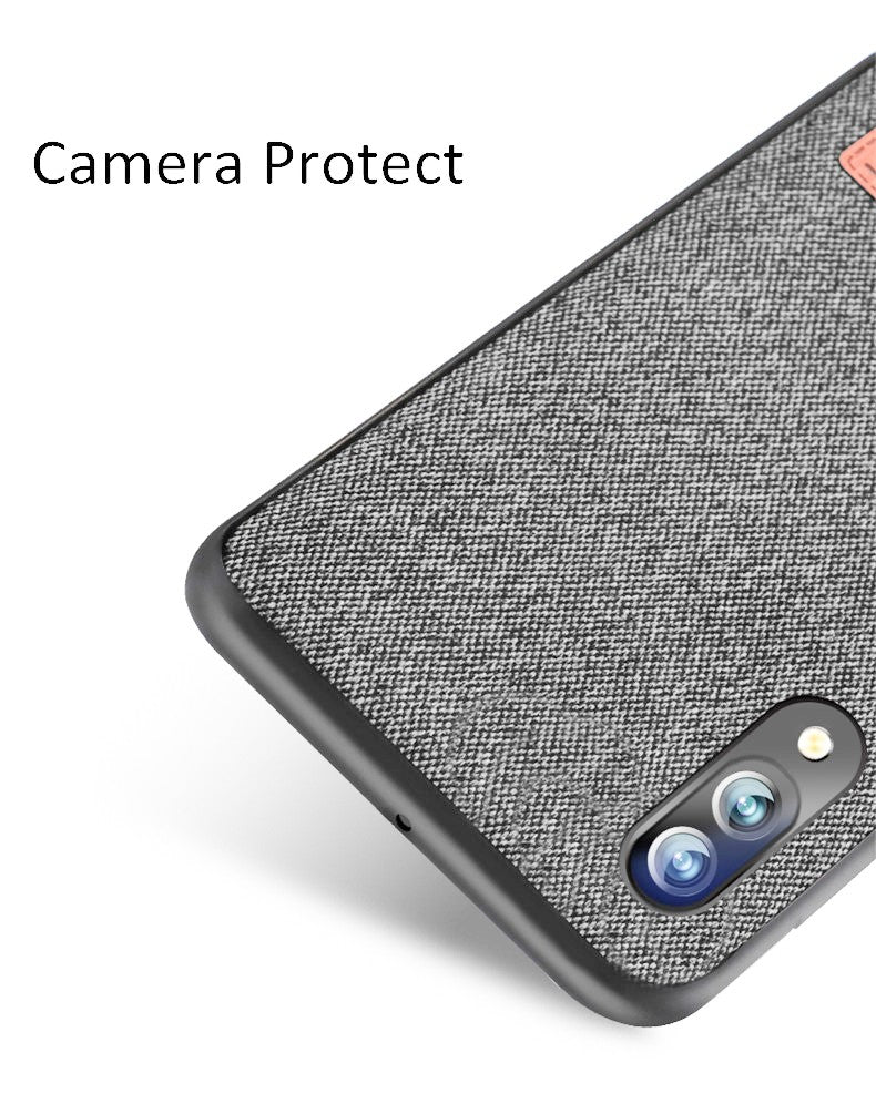 MOFI Huawei P20 Lite Silikon Stoff Hülle