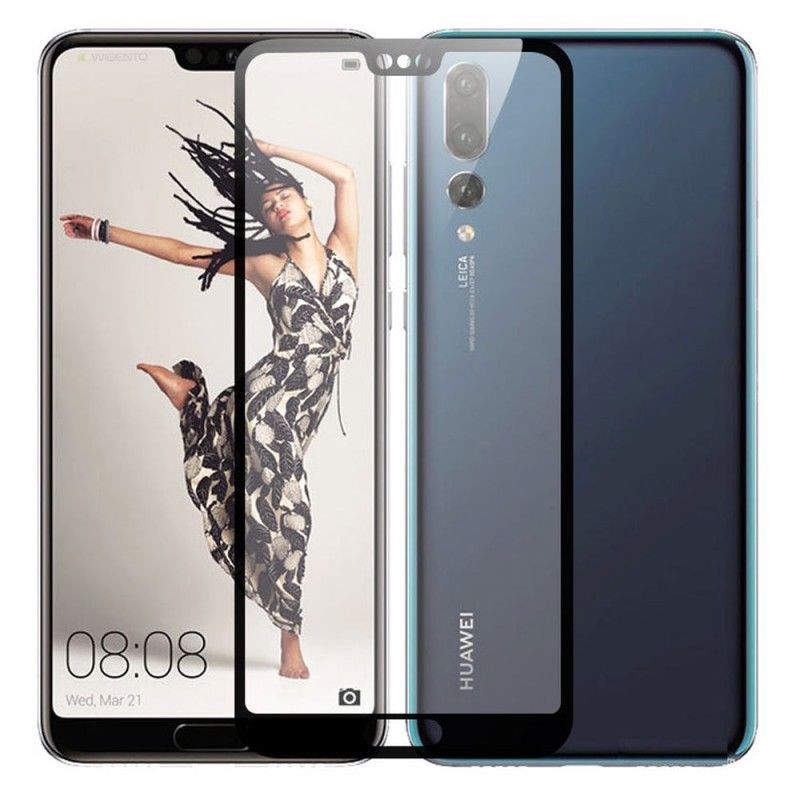 Premium 3D Panzerglas Huawei P20 Schwarz