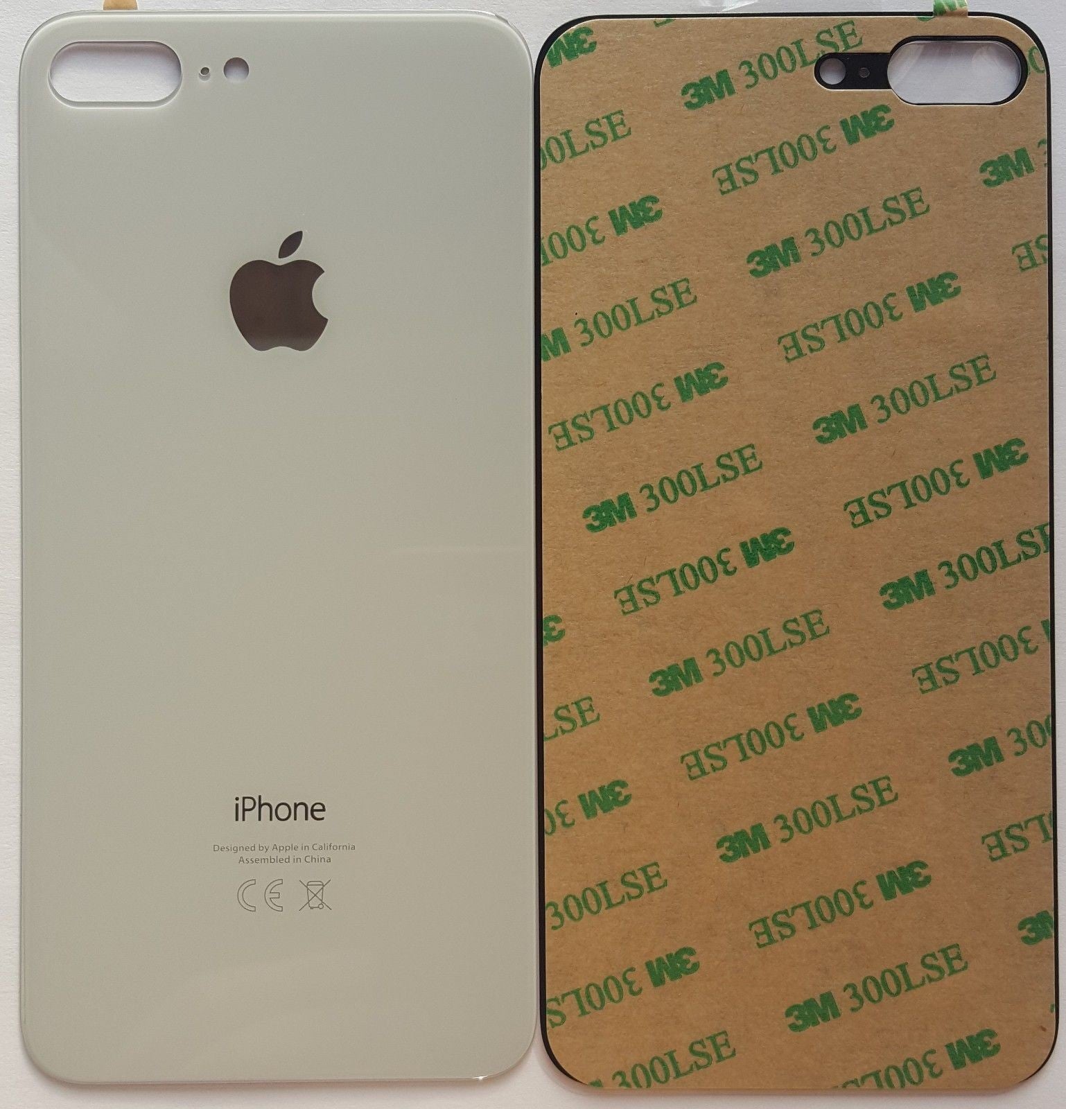 iPhone 8 Plus Backglass Akku Deckel Weiss