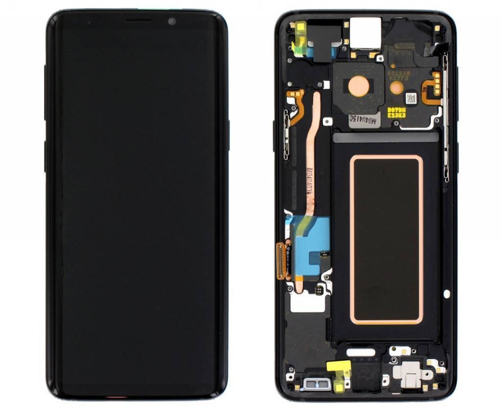 Original LCD Display Samsung G960F Galaxy S9 Schwarz