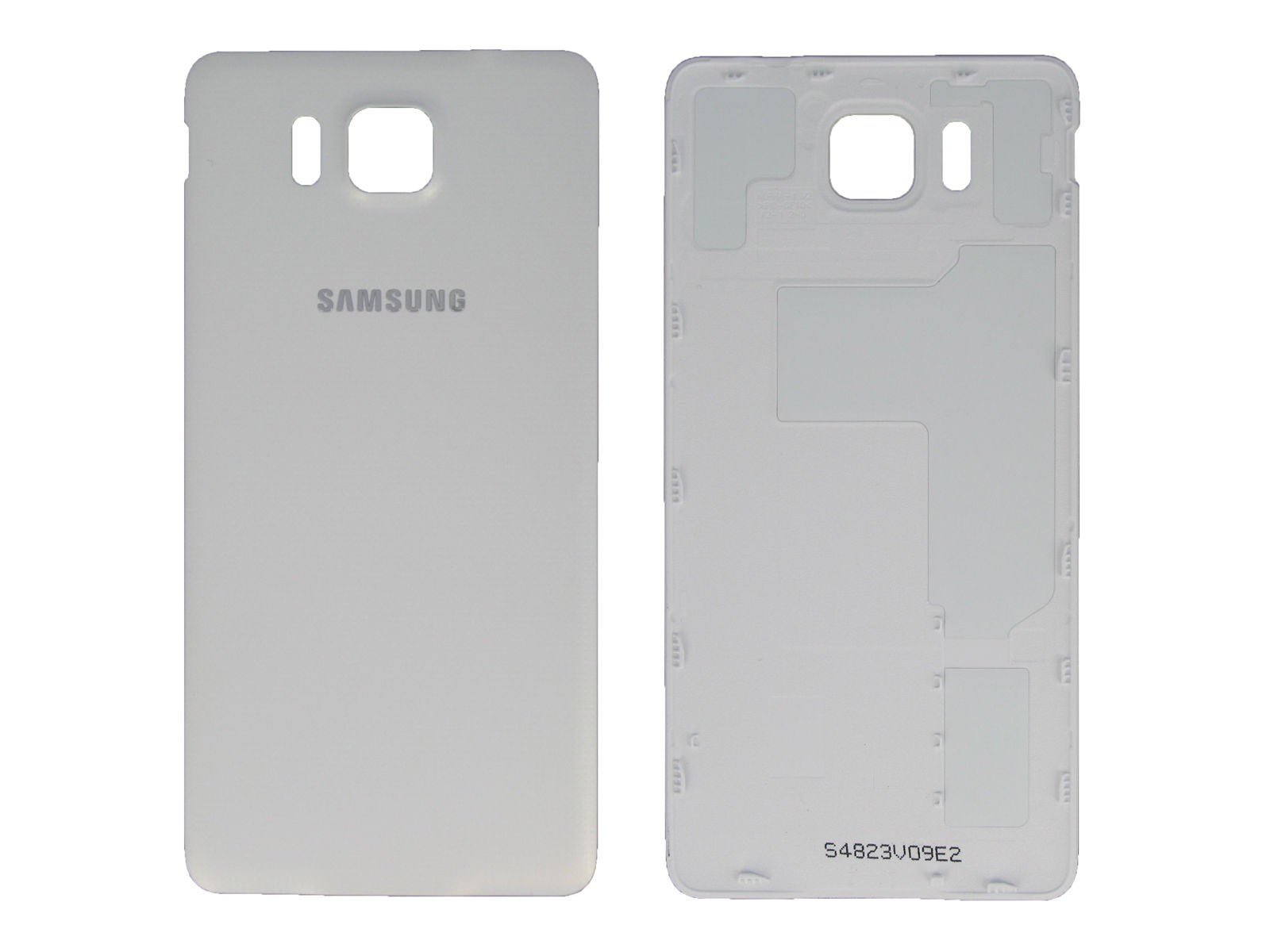 Akkudeckel Batterie Cover Galaxy Alpha Weiss
