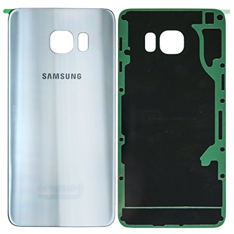 Akkudeckel Silber Galaxy S6 Edge Plus