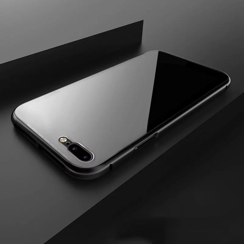 360° Magnet Cover iPhone 7 Plus & 8 Plus Schwarz