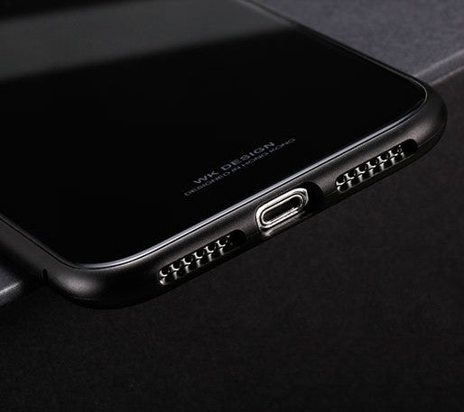 360° Magnet Cover Hülle iPhone X Schwarz + Panzer