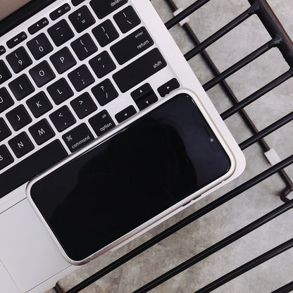 360° Magnet Cover Hülle iPhone X Schwarz + Panzer