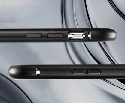 360° Magnet Cover Hülle iPhone 7 & 8 Schwarz + Panzer