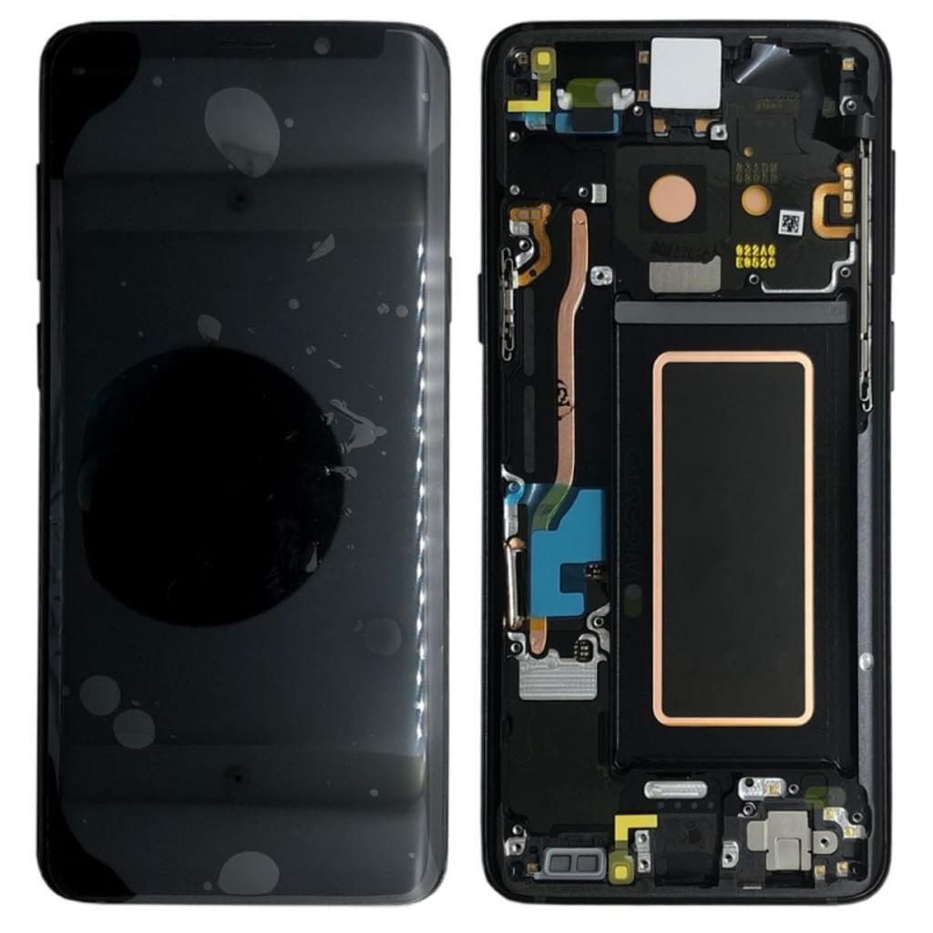 Original LCD Display Samsung G965F Galaxy S9 Plus Schwarz