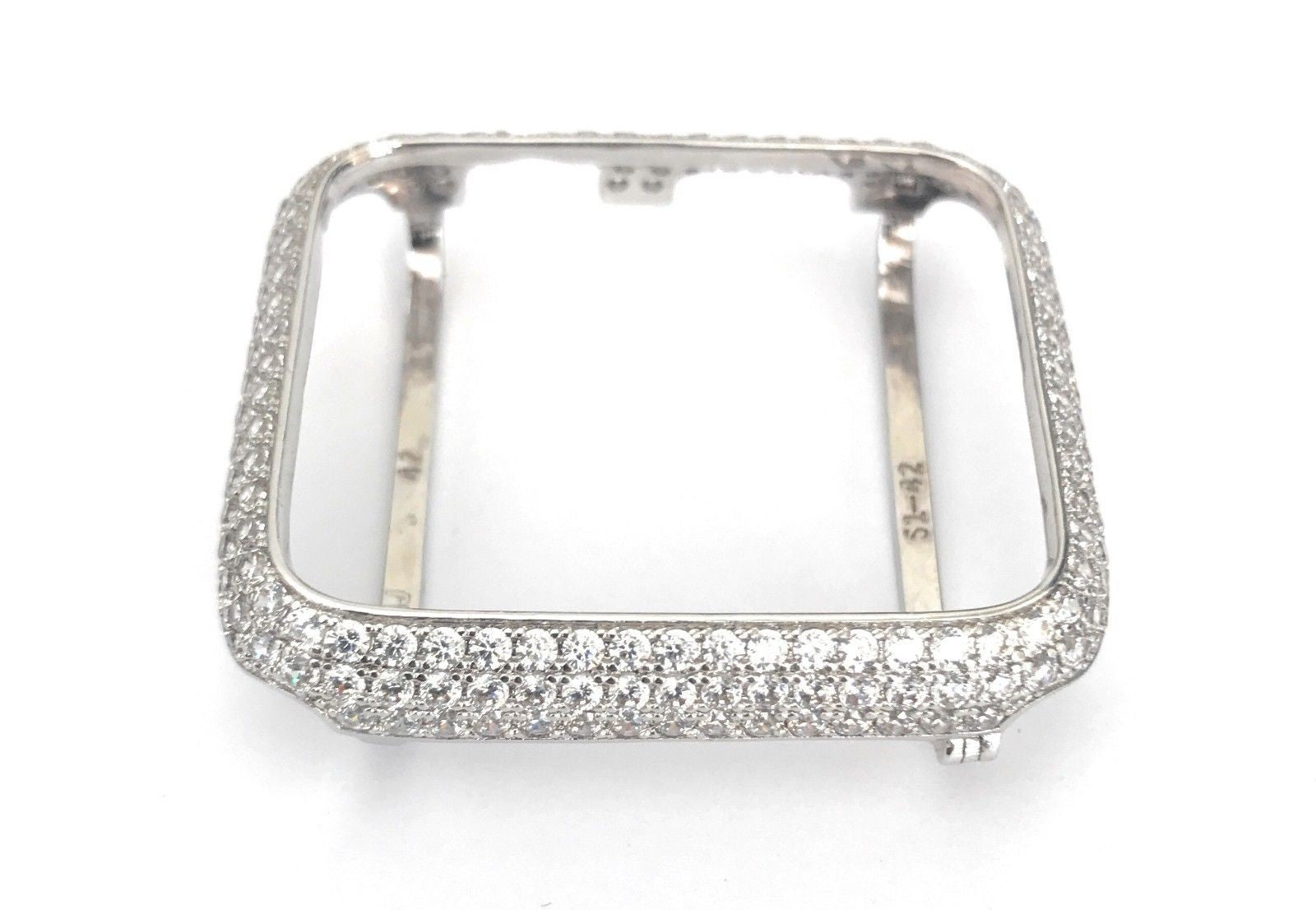 Bling Diamant Edelstahl Case für Apple Watch 3 2 1 38mm