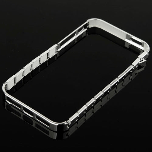 Alu Bumper Kette Schutzhülle Cover Case Silber iphone 5 / 5S /