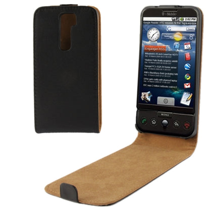 Schwarz Flip Leder Etui Tasche LG G2