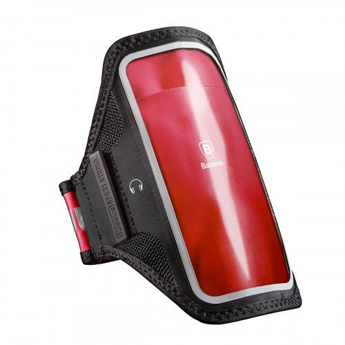 Jogging Tasche 5" Sportarmband Fitnessband BASEUS Rot